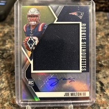 JOE MILTON III 2024 PHOENIX ROOKIE SILHOUETTES  RC AUTO /75 Q4556