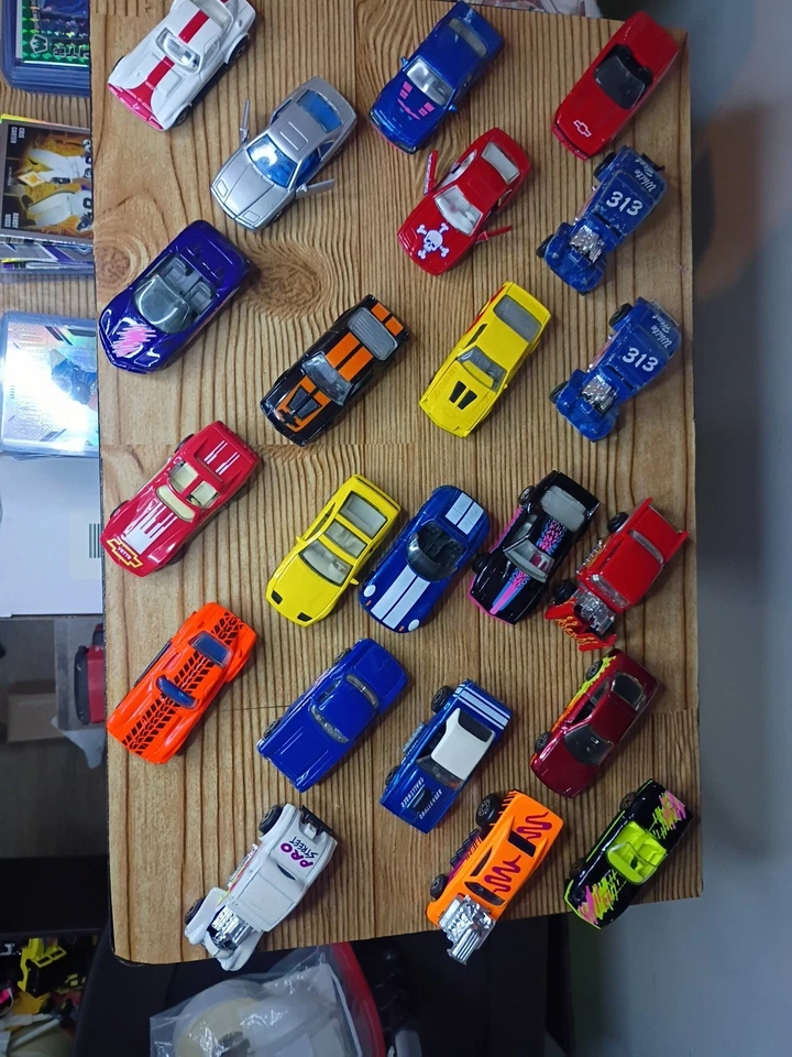 💥22 Лот литых спичечных коробок Muscle Cars, Hot Rods, Corvette, Shelby, Challenger - Изображение 3 из 4