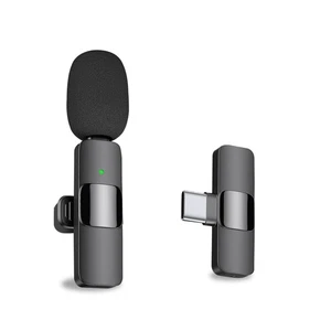 Microphone Lavalier Lapel sans fil pour iPhone Ordinateur portable Android Téléphone - C'est Bluetoot...