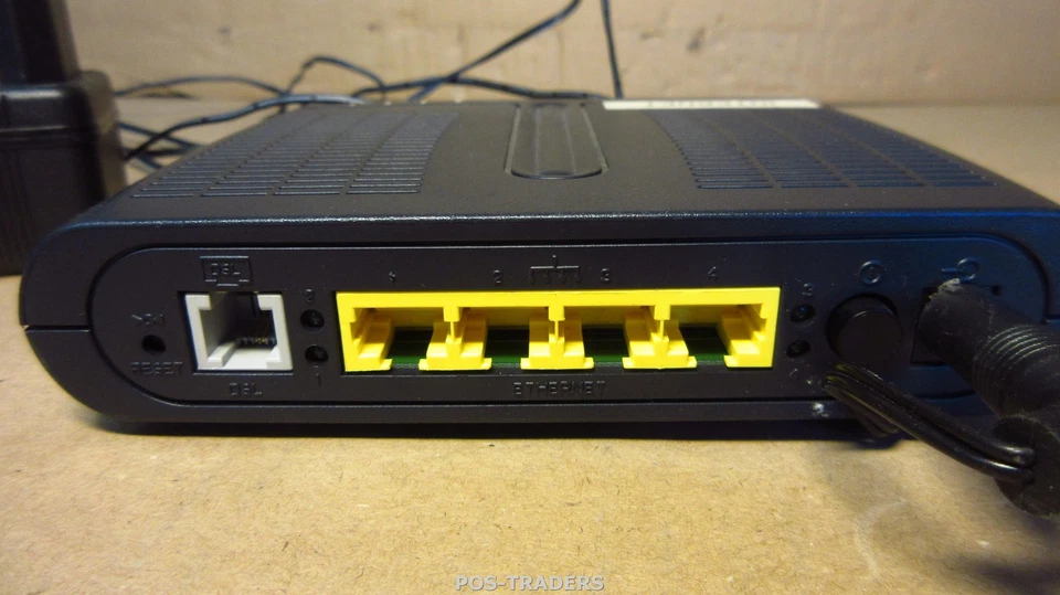 Thomson 546i V6 Speedtouch 10/100 Router 4-ports adsl2+ Gateway INCLUDING PSU - Bild 2 von 3