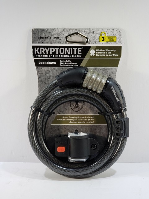 kryptonite bike lock combo reset
