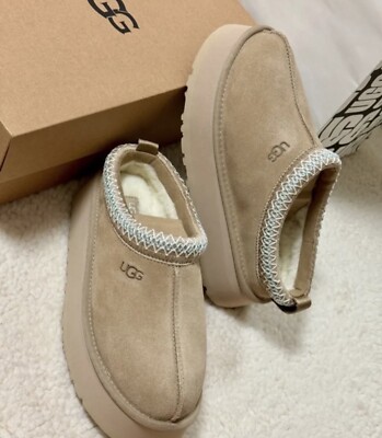 UGG Tazz Sand Platform Slipper for US Women's Size 5-9 New Shoes