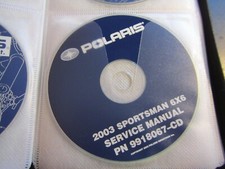 Polaris 2003 Sportsman 6x6 Service Manual on Disk 9918067-CD