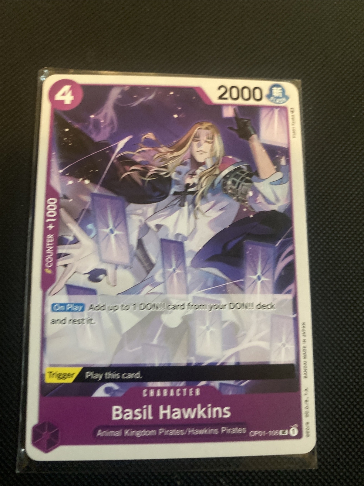 Basil Hawkins OP01106 English One Piece TCG OP01 eBay