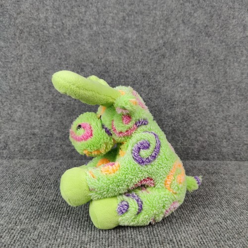 Wish Pets Elch Plüsch grün Wishpets Eis am Stiel limettengrün mit Wirbeln Stofftier - Bild 7 von 12