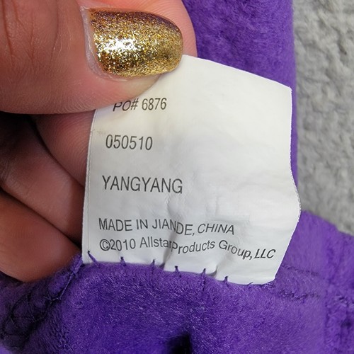 Original Snuggie Passion Purple Blanket Sleeves Pockets Fleece Adult 1 Size - Picture 9 of 10