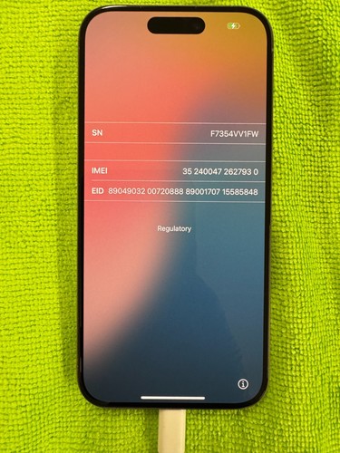 Apple iPhone 15 Pro - 128 GB - Natural Titanium - - Photo 2 sur 3