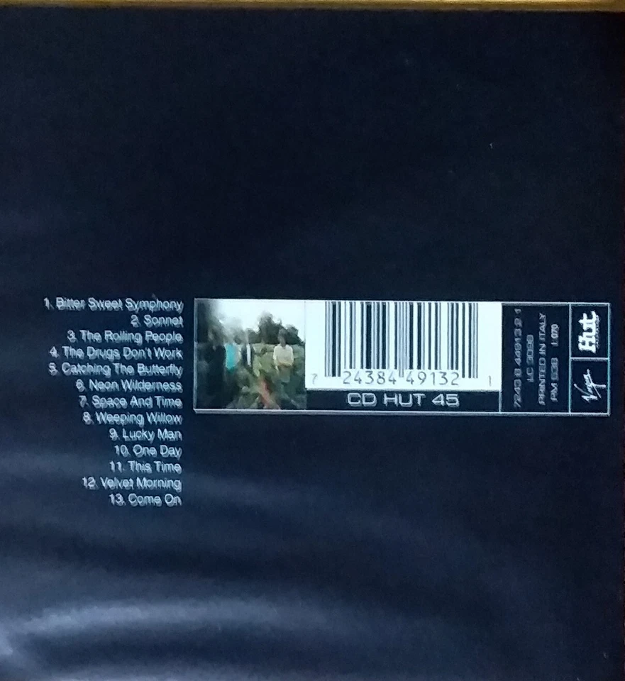 Verve - Urban Hymns With Hidden Track 1997 Italy 14 Track CD EX Cond - image 2 of 4