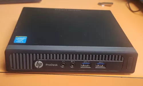 HP ProDesk G1 600 DM - No OS Installed! - (Core i5-4590T / 8GB / 500GB) w./ PS