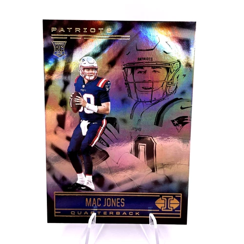 2021 Illusions Mac Jones Hobby Box Only Thick Rookie Card Gold RC #64 49ers