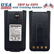 2000mAh Battery For Hytera Radios BL2001 BL1204 TC-610 TC-618 TC626 TC-620