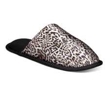 Men’s M INC International Concepts Gift Animal Print Satin Slippers NEW