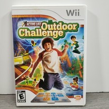 Active Life: Outdoor Challenge (Nintendo Wii, 2008) Complete RATED E FAST SHIPP