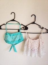 Lot of 2 xhilaration Bikini Tops XS/S