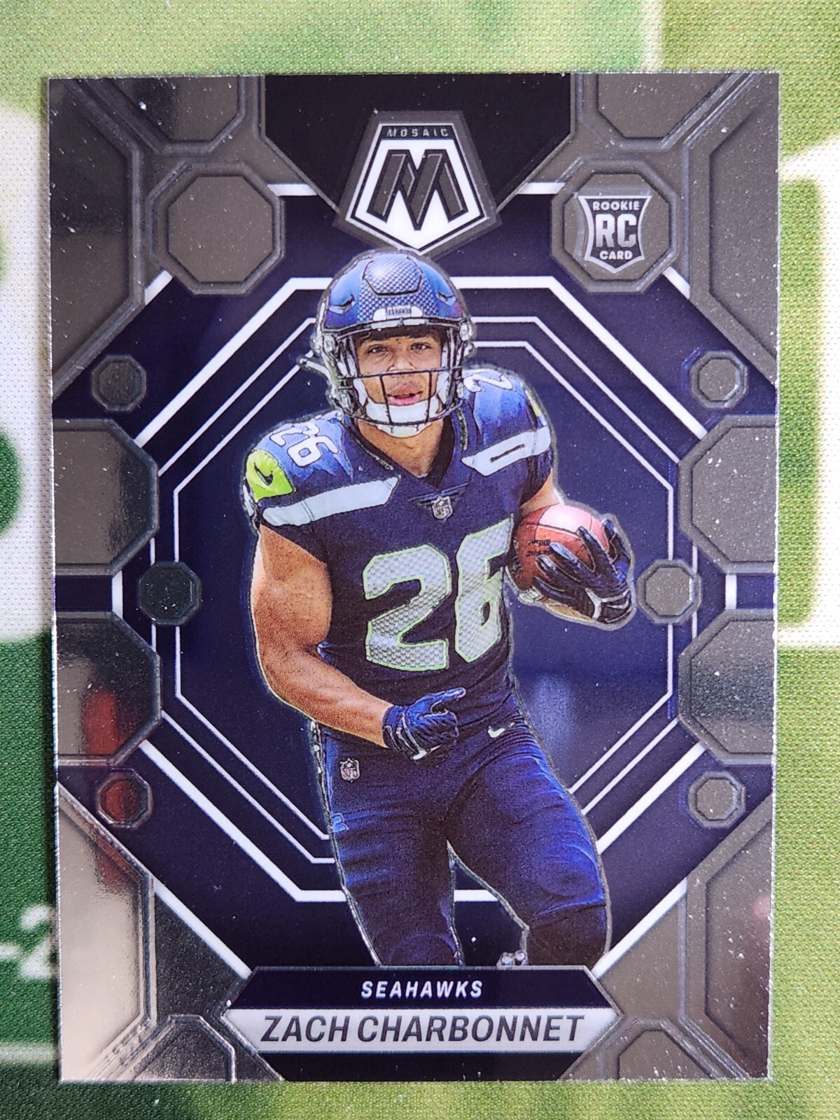 2023 Mosaic Zach Charbonnet RC Seattle Mariners #379