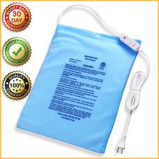 LARGE ELECTRIC HEATING PAD Cramps Back Pain Fast Relief Moist Dry Heat Washable