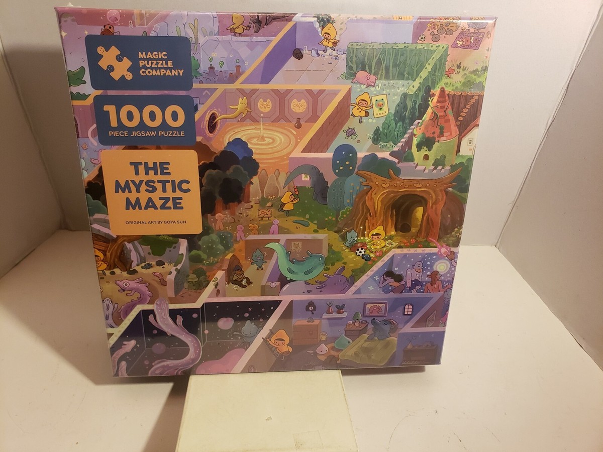 The Mystic Maze - 1000-Piece Jigsaw Puzzle from The Magic