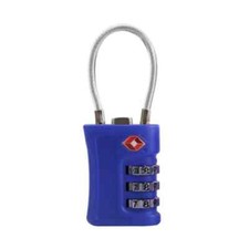 TSA Approved Combination Padlock 3 Digit Wire Lock TSA Lock TSA Cable Travel