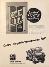 1976 Castrol GTX High Performance Motor Oil Expert Lubrication VTG 70s PRINT AD