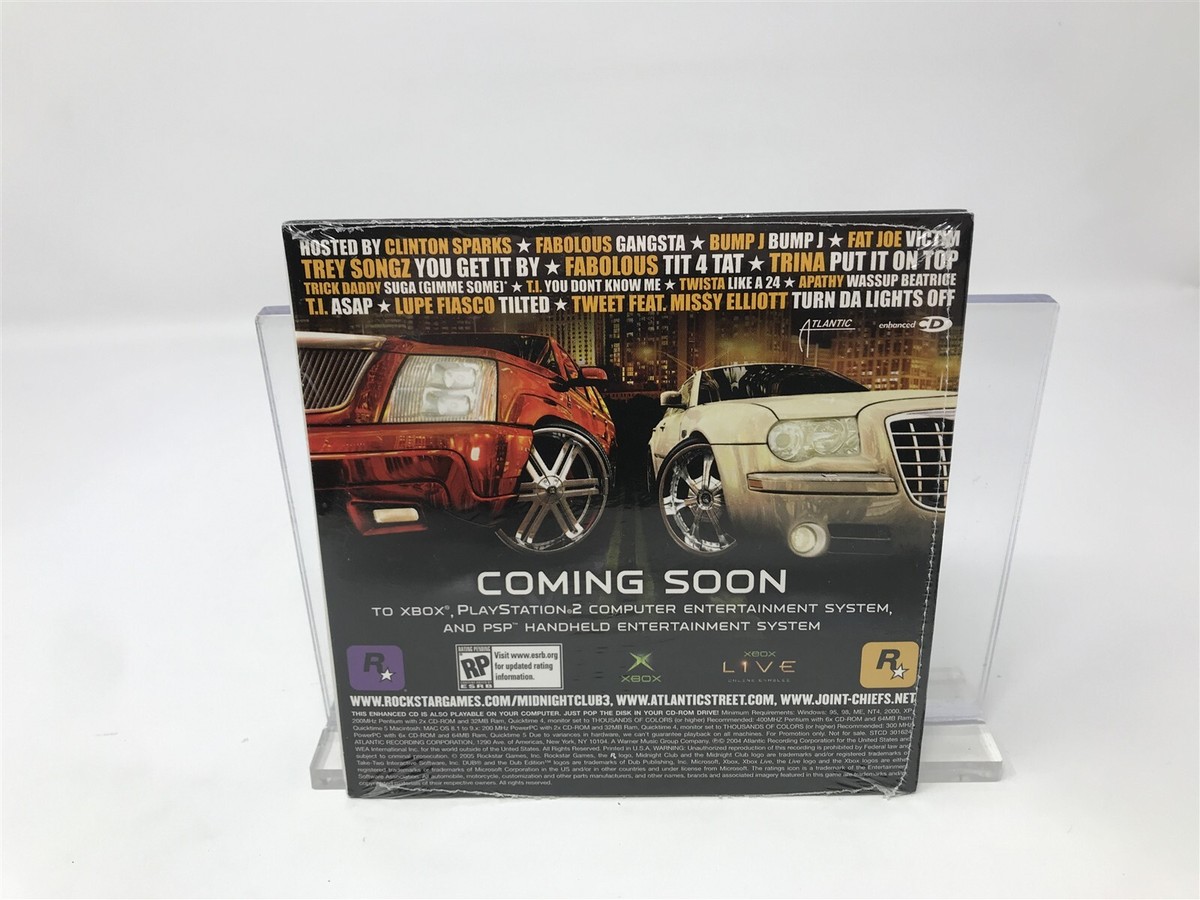 Midnight Club 3: DUB Edition - Sony PS2 - Soundtrack - JOINT