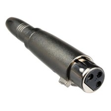 Hosa GXJ-183 Adaptor 1/4" TRS to XLR3F Female Adapter GXJ 183