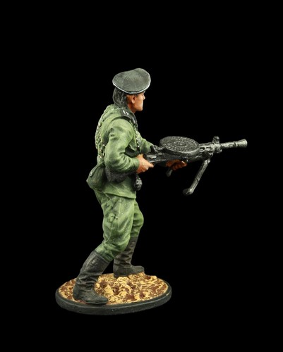 Soldado de hojalata coleccionable soldado de infantería de mar de la Armada Soviética con ametralladora Segunda Guerra Mundial - Imagen 5 de 6