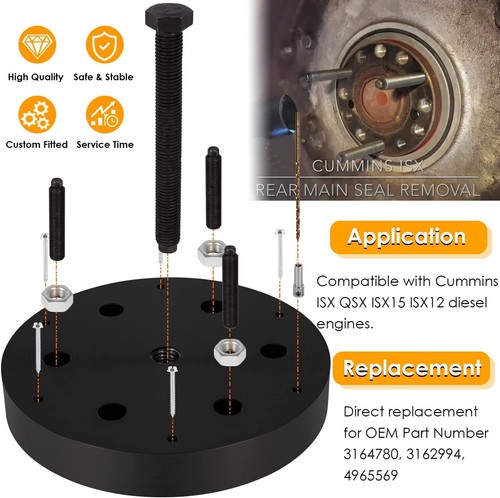 for Cummins 3164780 3162992 Front Rear Crankshaft Seal Removal Installation Tool - Picture 6 of 13