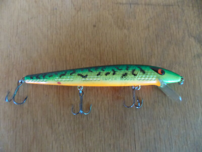 RARE Smithwick ''Super Rogue'' Rattlin' Crankbait (Firetiger) Approx 5'' Body 12/26