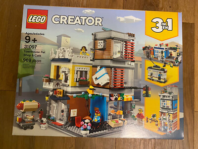 Lego Creator 31097 Townhouse Pet Shop Cafe Brand New!