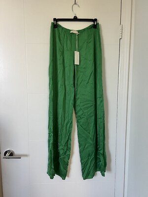 Stark X Silk Side Slit Pants MEDIUM