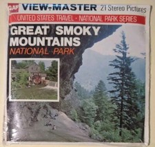 VIEW-MASTER GREAT SMOKY MOUNTAINS NATIONAL PARK H74 Vintage SEALED free shpg