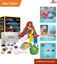 Kids Earth Science Kit - 100+ Experiments, Rock Collection & Award-Winning Fun!