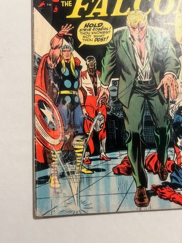 CAPTAIN AMERICA #176 STEVE ROGERS RESIGNS AS CAPTAIN AMERICA ORIGIN RETOLD 1974 - Picture 4 of 6
