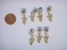 ANGEL - TIBETAN SLIVER SINGLE CHARM DANGLE FOR BRACELETS OR PENDANTS