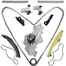 Timing Chain Kit Water Pump for 2007-10 Ford Edge Taurus Lincoln Mkz 3.5 3.7L V6