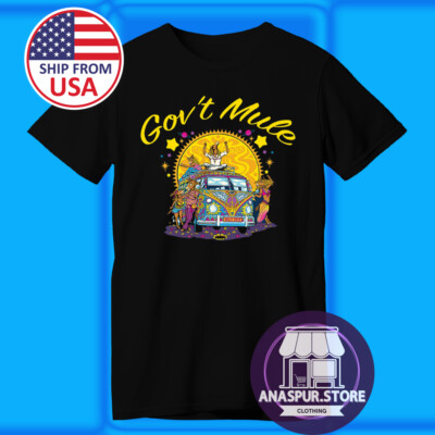 Gov't Mule Men's Black Size S-5XL