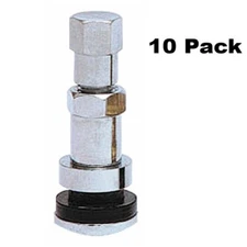 1-810 STYLE CLAMP-IN VALVE STEM, CHROME Pack of 10