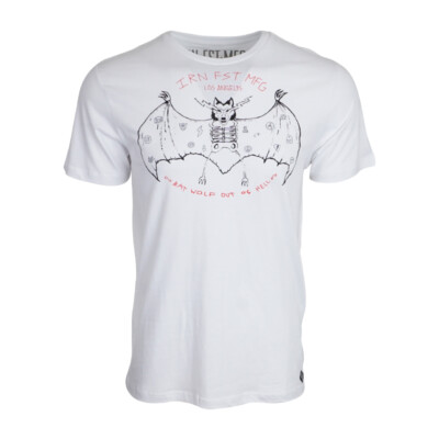 IRON FIST BAT WOLF MENS T SHIRT 