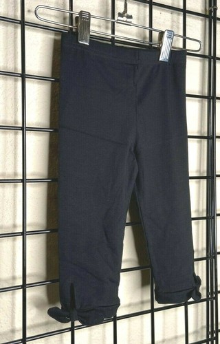 NEW NWT Black Leggings/Bow Knee Shorts RICH PLUSH Size 2/3Y, 5Y, 6Y or 6X Anthea - Picture 2 of 9