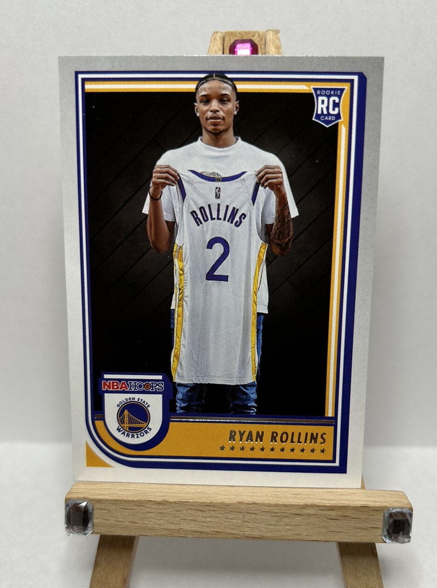 RYAN ROLLINS 2022-23 Panini Hoops Rookie RC #277 Golden State 