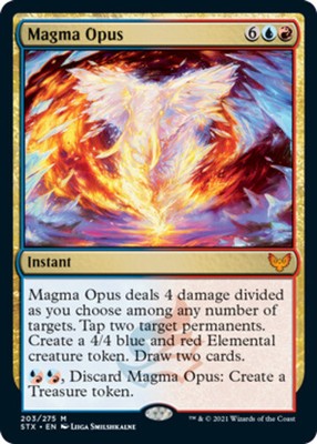 1x Magma Opus Nm English Mtg Strixhaven School Of Mages Ebay