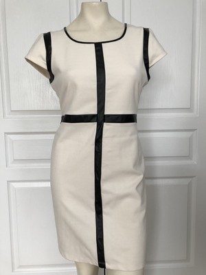 leather sheath dress