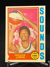 1974-75 Topps Card #263 Freddie Lewis Memphis Sounds