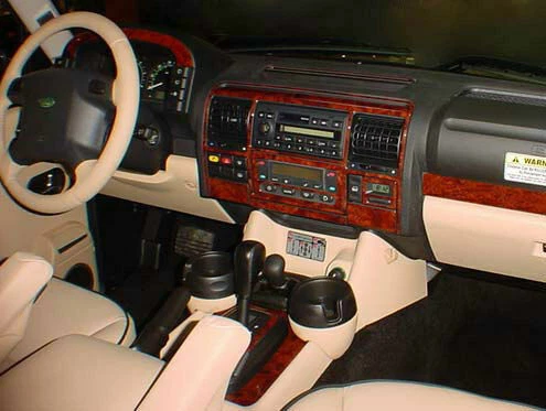 LAND ROVER DISCOVERY 2 SERIES II NEW INTERIOR SET WOOD DASH TRIM