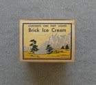 Eureka Brand pint ice cream brick cardboard carton Staunton Creamery Staunton VA — photo 5