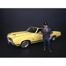 "HANGING OUT II" JUAN FIGURINE FOR 1/18 SCALE MODELS BY AMERICAN DIORAMA 38185