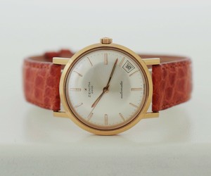 Vintage ZENITH 2600 automatic Cal. 2532PC Stainless steel \u0026 Gold plated  34.5mm | eBay