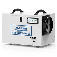 AlorAir Crawl Space Dehumidifier, 120 PPD with Drain Hose and Pump Sentinel HD55