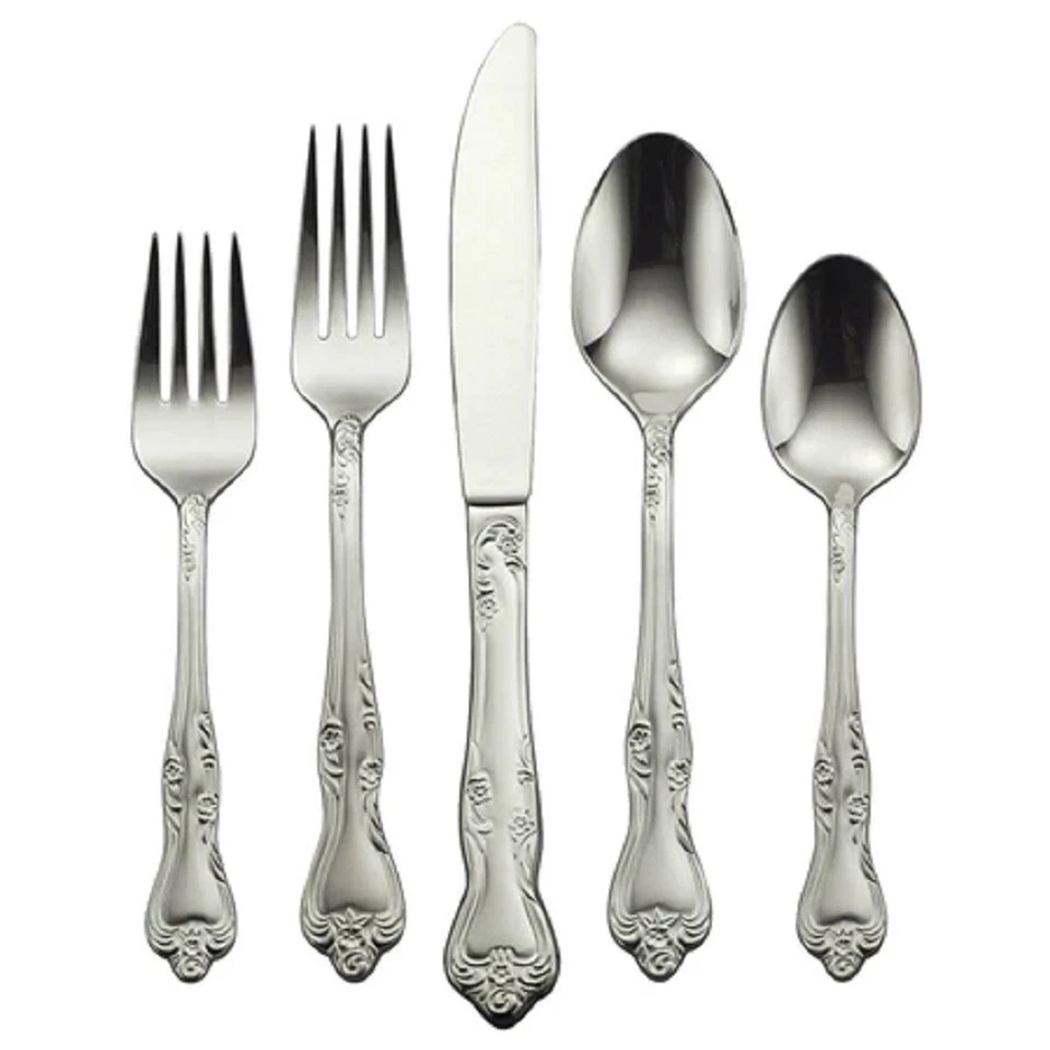 Oneida AZALEA - Stainless Steel 45pc. Flatware Set (Service for Eight )