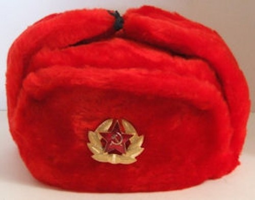 Authentic Russian Military KGB Ushanka Hat W/ Soviet Red Army Badge Included - Picture 7 of 25